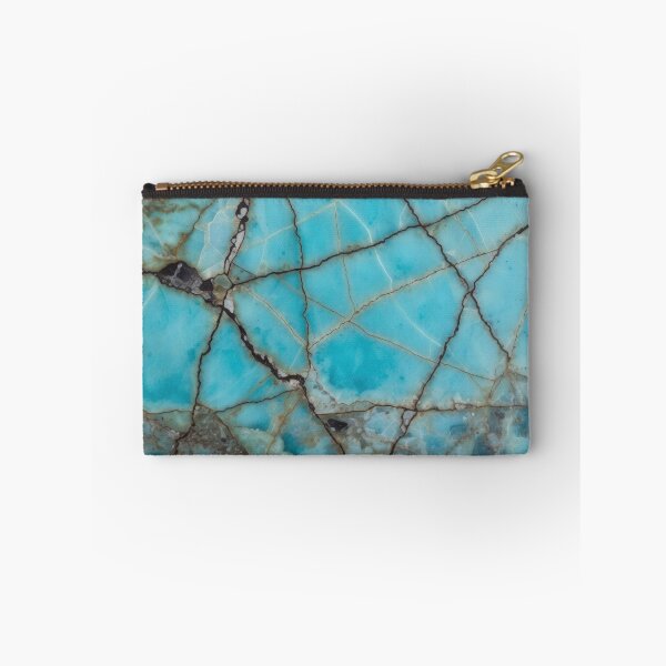 Item preview, Natural Blue Turquoise Matrix Stone Texture designed and sold by SurfaceCraft Studio.
