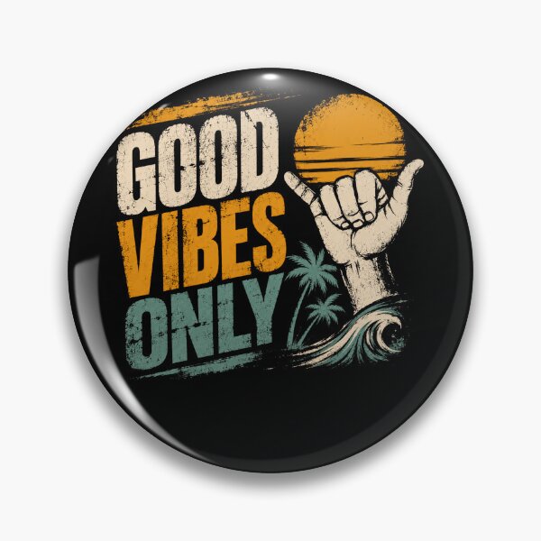 Item preview, Good Vibes Only Summer Beach Surfing Vacation designed and sold by HumansStuck12.