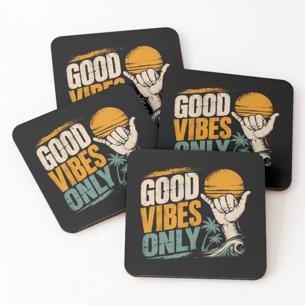 Item preview, Good Vibes Only Summer Beach Surfing Vacation designed and sold by HumansStuck12.
