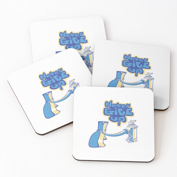 Item preview, NEVER GIVE UP designed and sold by Massuccis.