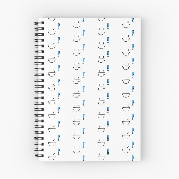 Item preview, Cute Winking Face Blue Exclamation Mark Anime Expression Graphic designed and sold by somimalikkk.