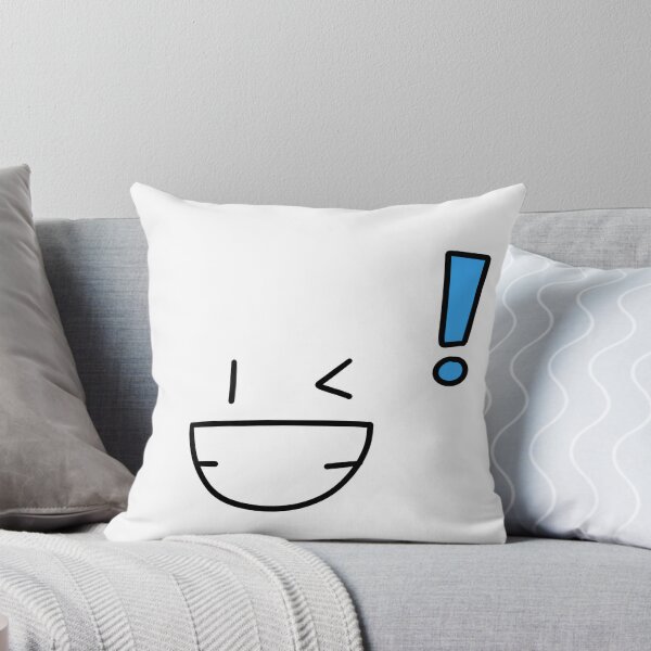Item preview, Cute Winking Face Blue Exclamation Mark Anime Expression Graphic designed and sold by somimalikkk.