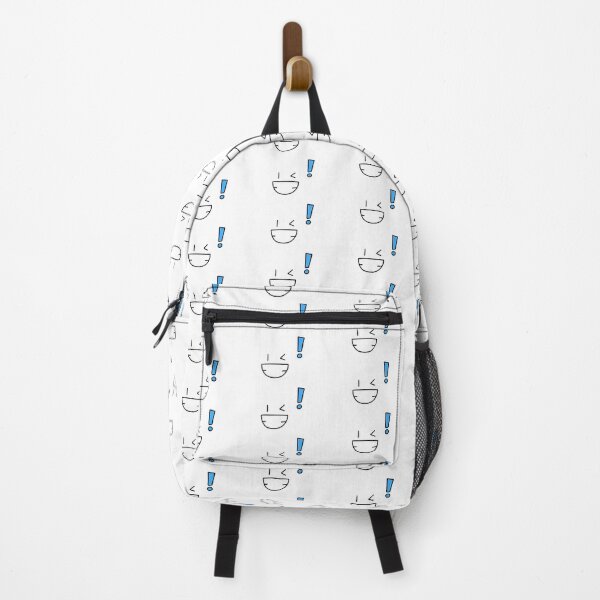 Item preview, Cute Winking Face Blue Exclamation Mark Anime Expression Graphic designed and sold by somimalikkk.
