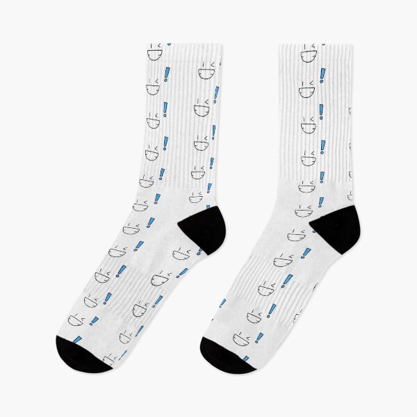 Item preview, Cute Winking Face Blue Exclamation Mark Anime Expression Graphic designed and sold by somimalikkk.