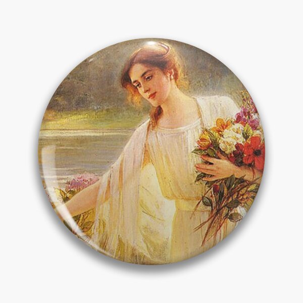 Item preview, Gathering Flowers -Albert Lynch designed and sold by tomorrowsart.