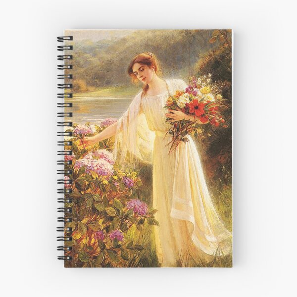 Item preview, Gathering Flowers -Albert Lynch designed and sold by tomorrowsart.