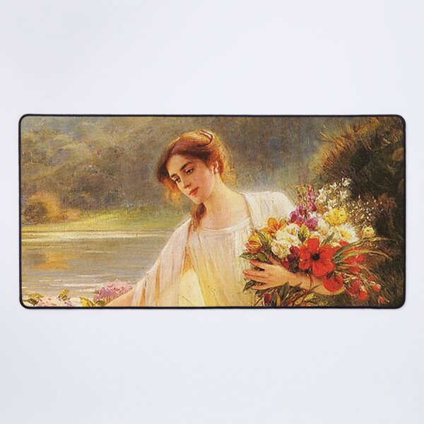 Item preview, Gathering Flowers -Albert Lynch designed and sold by tomorrowsart.