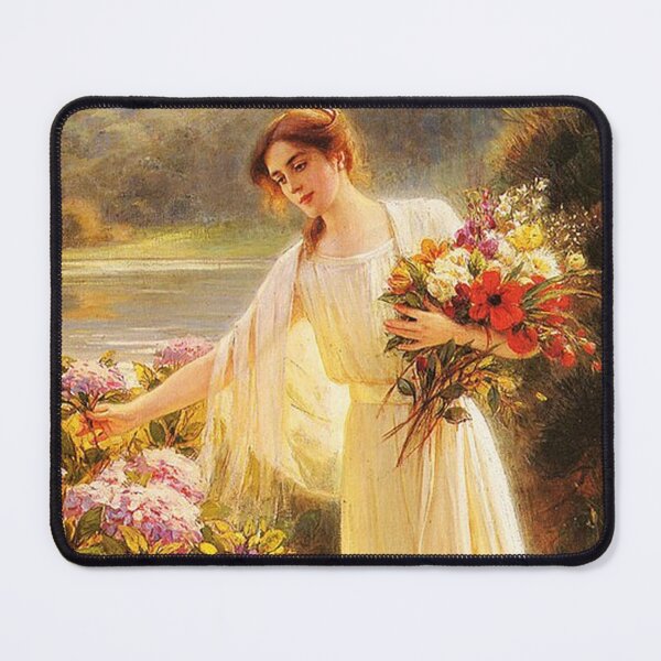 Item preview, Gathering Flowers -Albert Lynch designed and sold by tomorrowsart.