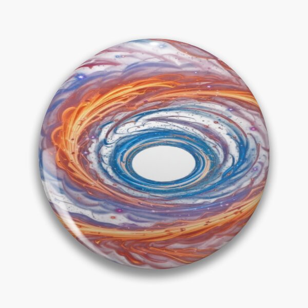Item preview, The Whirl of Cosmic Dreams, Multicolored Cosmic Spiral - Fluid Abstract Art with Swirl of Colors and Stars designed and sold by RAYBIL.