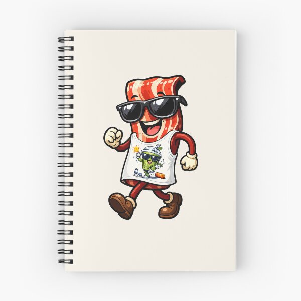 Item preview, Bacon Wearing Smoothie Shirt designed and sold by BROHLine Studio.