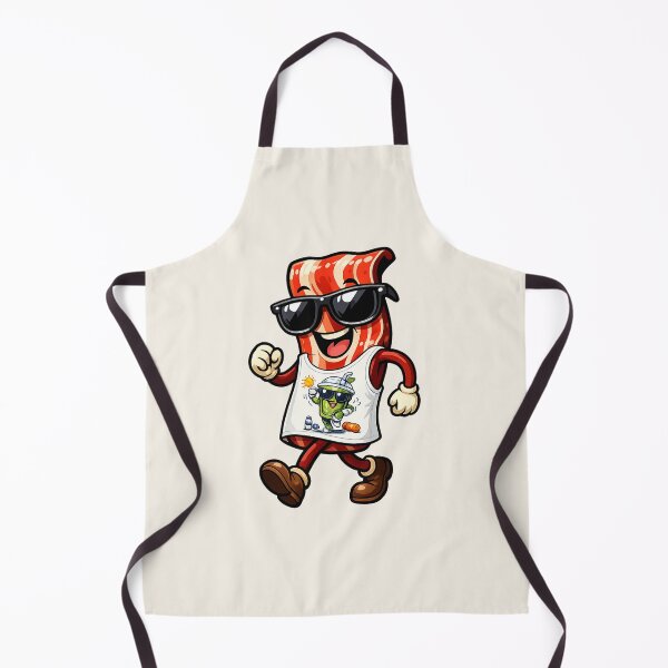 Item preview, Bacon Wearing Smoothie Shirt designed and sold by BROHLine Studio.