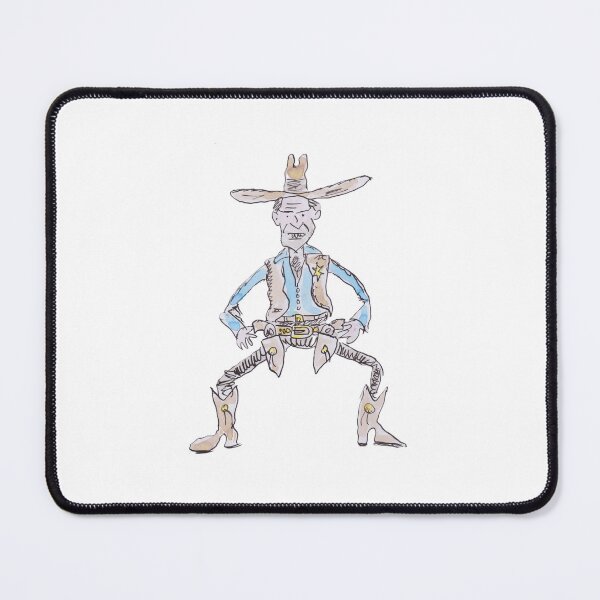 Item preview, cowboy sheriff designed and sold by Inky Fingers Illustrations.