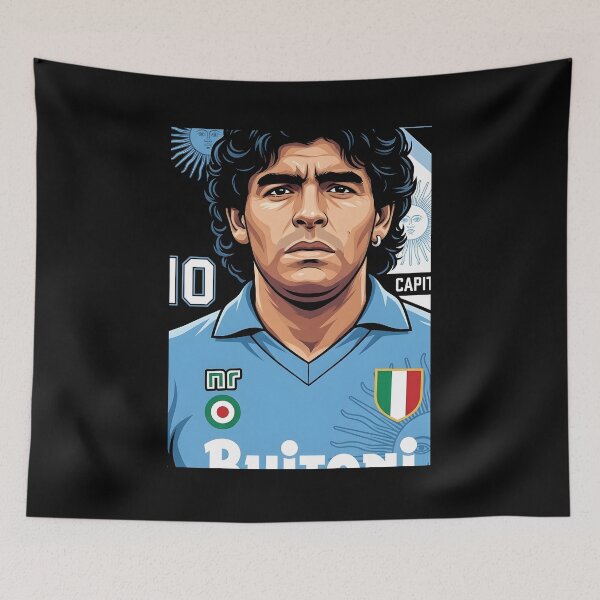 Item preview, Diego maradona vector illustration designed and sold by Rusdiii.