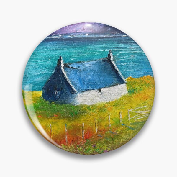 Item preview, Scottish Highland Cottage by the Sea designed and sold by Linne Craft.