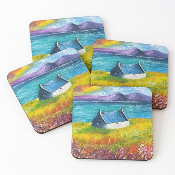 Item preview, Scottish Highland Cottage by the Sea designed and sold by Linne Craft.