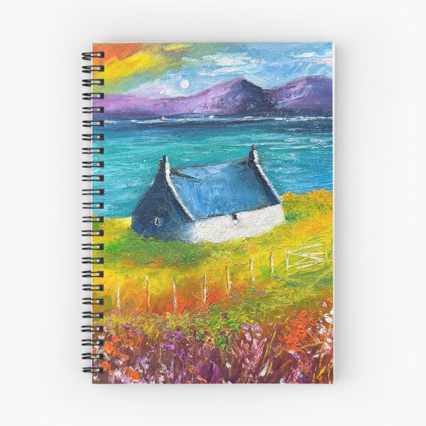 Item preview, Scottish Highland Cottage by the Sea designed and sold by Linne Craft.