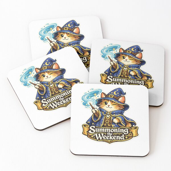 Item preview, Magic cat summons the weekend designed and sold by tellergrimes.