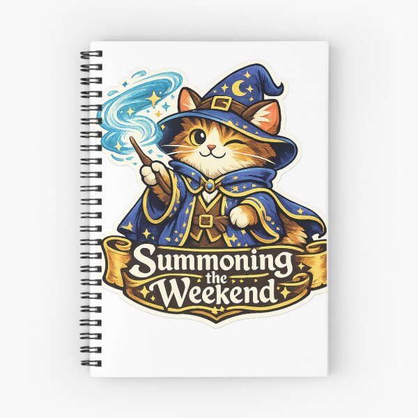 Item preview, Magic cat summons the weekend designed and sold by tellergrimes.