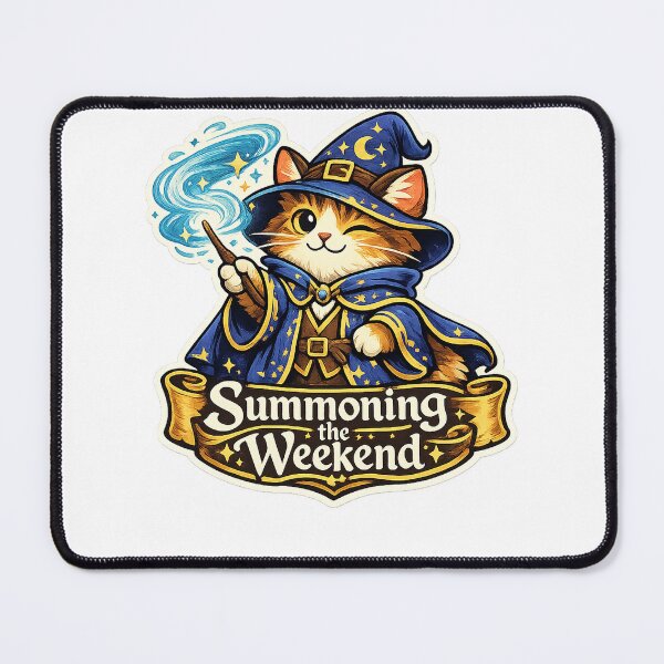 Item preview, Magic cat summons the weekend designed and sold by tellergrimes.