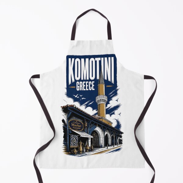 Item preview, Komotini Greece Vintage Travel Poster designed and sold by TravelersGems.