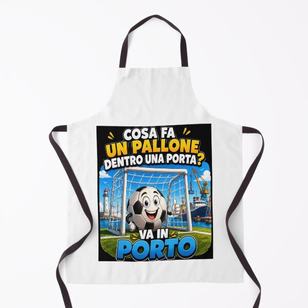 Item preview, Va in Porto – Funny Soccer Ball Pun | Cute Cartoon Football Design designed and sold by RipantinaFantasy .
