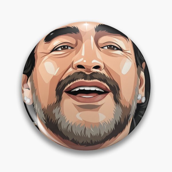 Item preview, Diego maradona vector illustration designed and sold by Rusdiii.