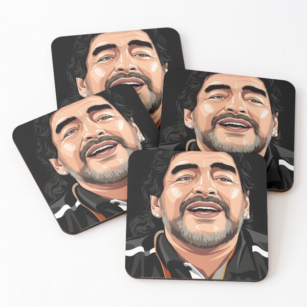 Artikelvorschau, Diego Maradona Vektorillustration entworfen und verkauft von Rusdiii.