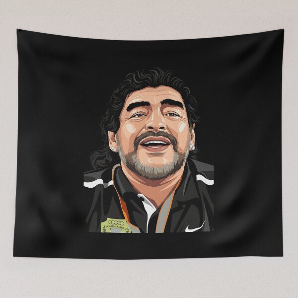 Item preview, Diego maradona vector illustration designed and sold by Rusdiii.