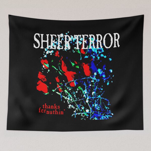 Item preview, White Typography Crossover Thrash designed and sold by nerdyygraphic.