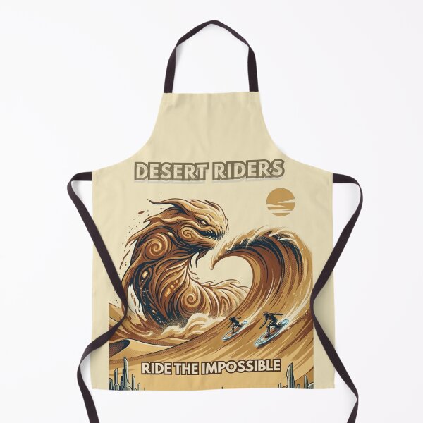 Item preview, Desert Riders – Ride the Impossible | Retro Sci-Fi Adventure designed and sold by @SHINTOSARTSTORE.