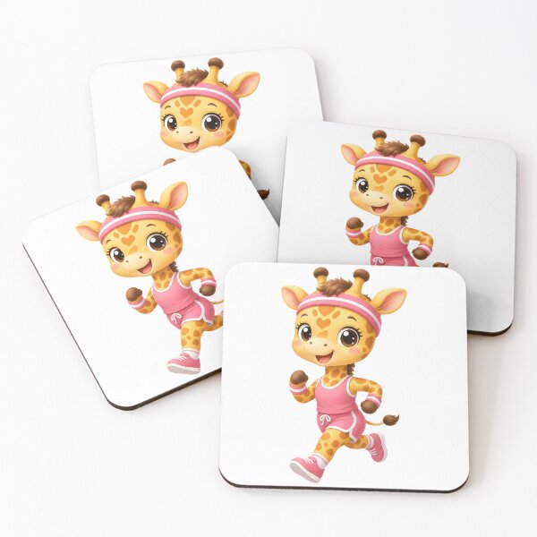 Item preview, Jogging - Giraffe designed and sold by Halbeskilo.