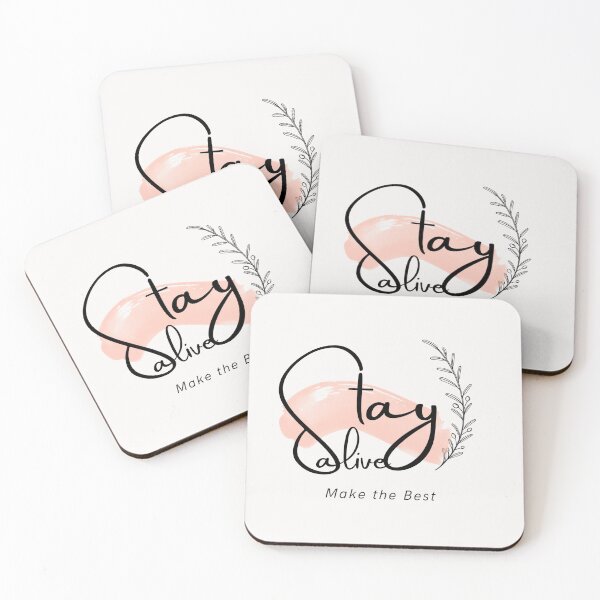 Item preview, Stay Alive. Make the Best designed and sold by RSTrrendywear.