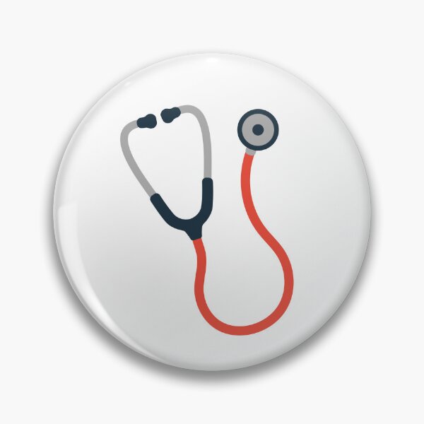 Item preview, Medical Stethoscope Flat Vector Icon Illustration designed and sold by VectorForge Studio.