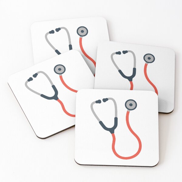 Item preview, Medical Stethoscope Flat Vector Icon Illustration designed and sold by VectorForge Studio.