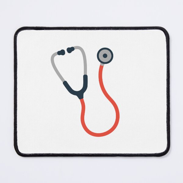 Item preview, Medical Stethoscope Flat Vector Icon Illustration designed and sold by VectorForge Studio.