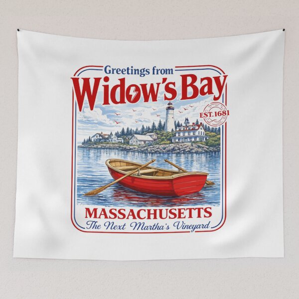 Item preview, Greetings From Widow’s Bay Massachusetts The Next Martha’s designed and sold by PerenoMislun.