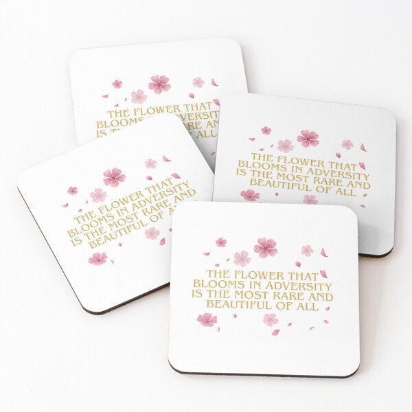 Item preview, The flower that blooms in adversity is the most rare and beautiful of all designed and sold by BingBangDesigns.