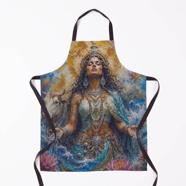 Item preview, Celtic Goddess Danu painting designed and sold by GalleryKauffeld.