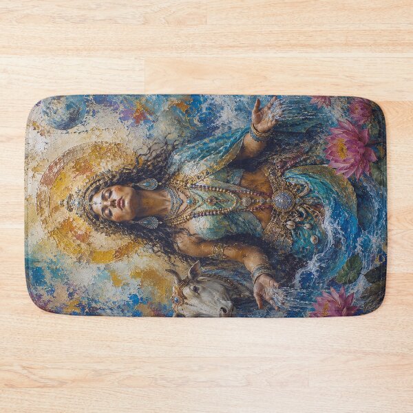 Item preview, Celtic Goddess Danu painting designed and sold by GalleryKauffeld.