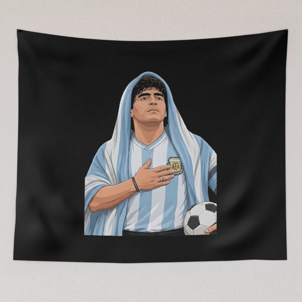 Item preview, Diego maradona vector illustration designed and sold by Rusdiii.