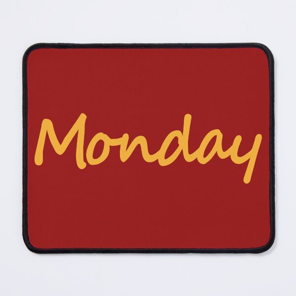 Item preview, Happy Monday the first day of the week designed and sold by elcarnero.