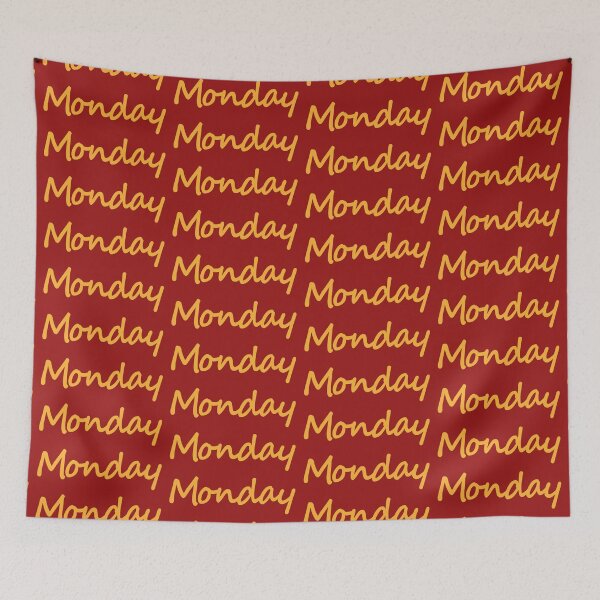 Item preview, Happy Monday the first day of the week designed and sold by elcarnero.