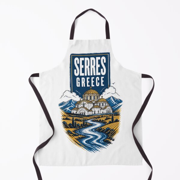 Item preview, Serres Greece Vintage Travel Poster designed and sold by TravelersGems.