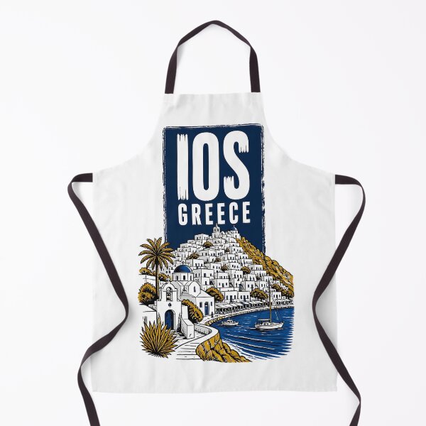 Item preview, Ios Greece Vintage Travel Poster designed and sold by TravelersGems.
