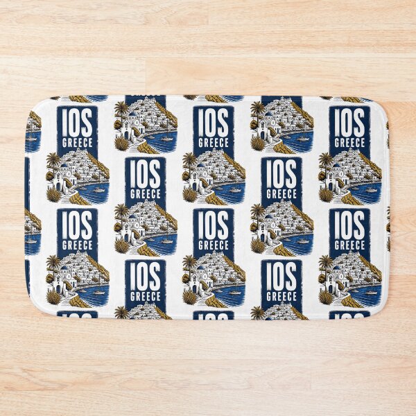 Item preview, Ios Greece Vintage Travel Poster designed and sold by TravelersGems.