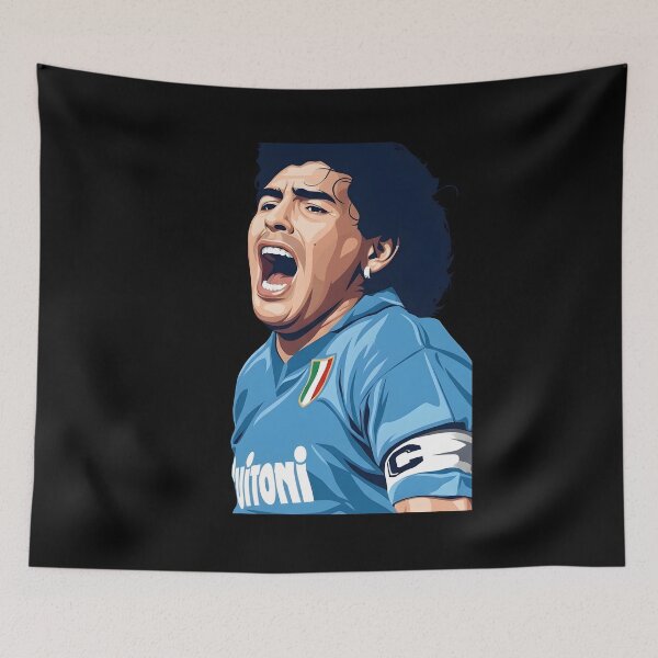 Item preview, Diego maradona vector illustration designed and sold by Rusdiii.