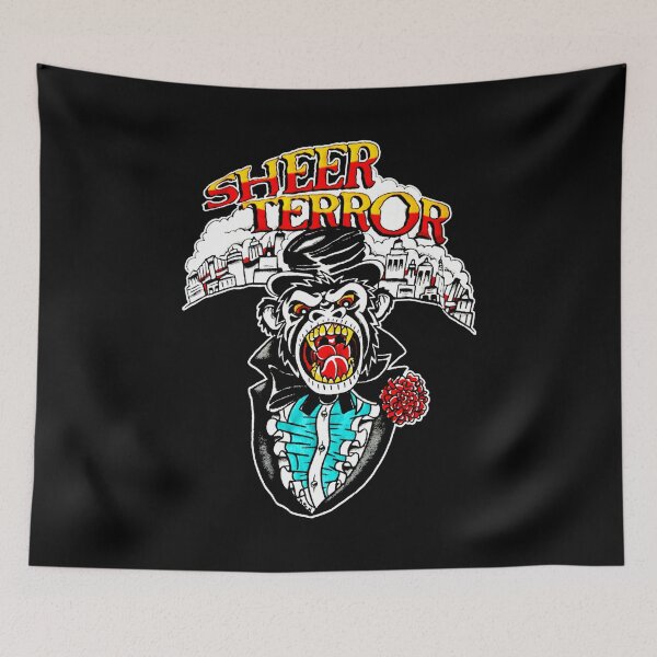 Item preview, Crossover Thrash Red Yellow Typography designed and sold by nerdyygraphic.