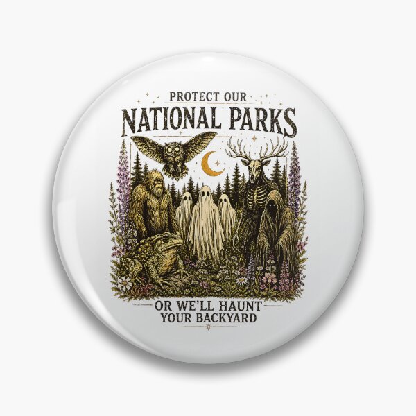 Item preview, Protect Our National Parks Art Horror designed and sold by Rahamkshop.