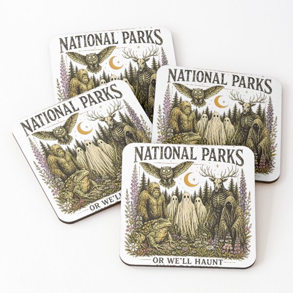 Item preview, Protect Our National Parks Art Horror designed and sold by Rahamkshop.