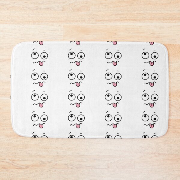 Item preview, Cute Goofy Silly Face Pink Tongue Out Cartoon Doodle Graphic designed and sold by somimalikkk.
